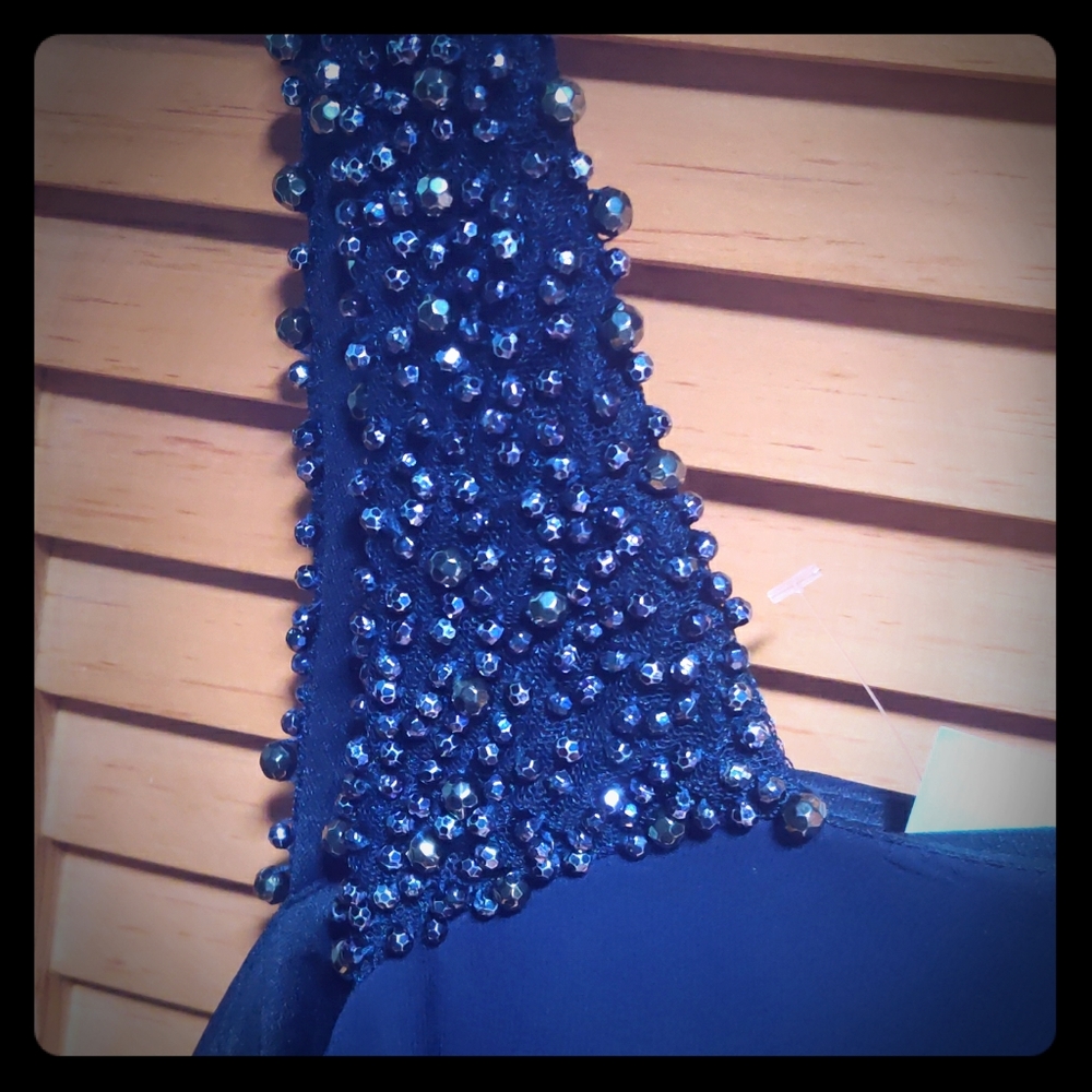 DJ Jaz blue cocktail dress